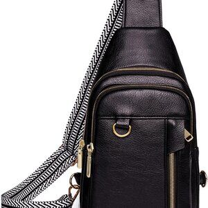 Cross Body Bags for Woman Men Sling Bag Chest Bag with Adjustable Strap Crossbod